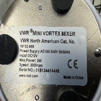 VWR MINI VORTEX MIXER image 0